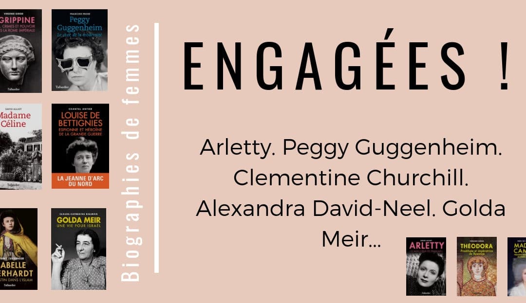 (Re)découvrez notre collection Biographies de Femmes engagées